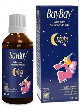 BAYBAY NIGHT BITKISEL DAMLA 50 ML